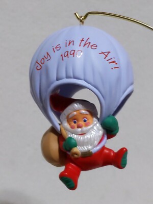 MIB 1990 Hallmark Keepsake Christmas Ornament JOY IS IN THE AIR