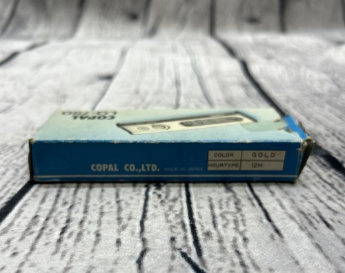 Vintage Copal LQ-750 Reisewecker goldfarben mit Anleitung - Bild 12 von 13