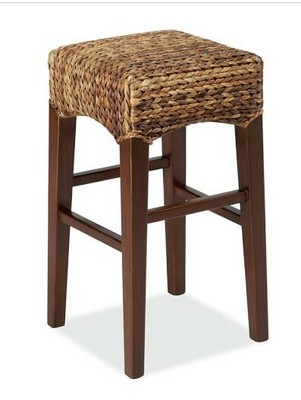 Seagrass Backless Bar Stool Bar Height Havana Dark Ebay