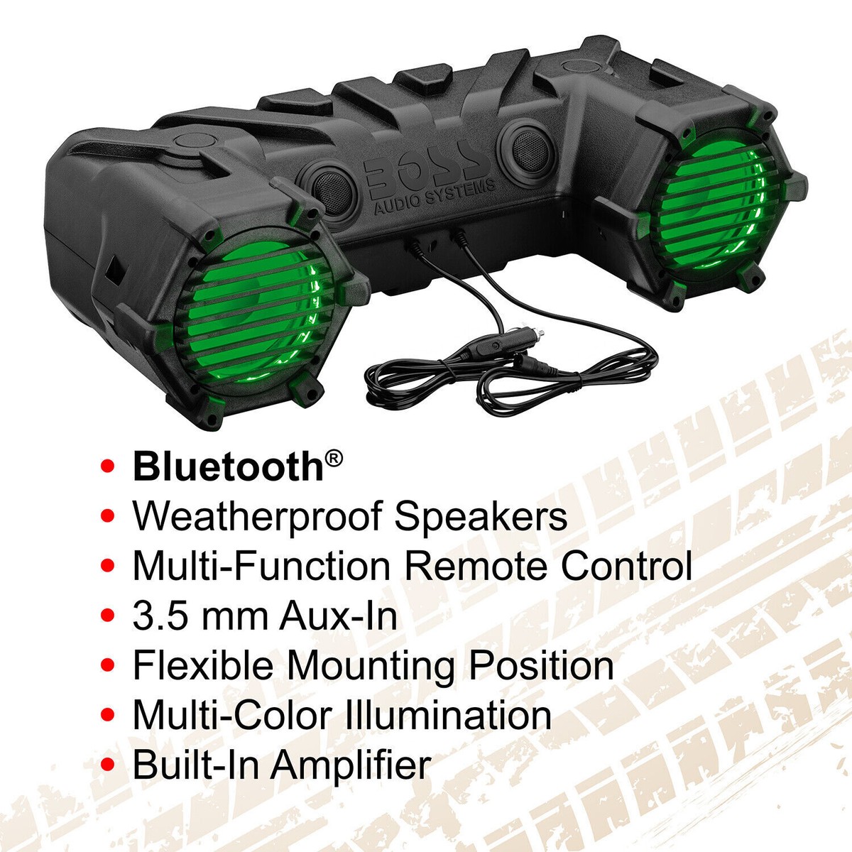 Four Wheeler Boss Audio Atv Speakers Boss Audio Systems Best Buy