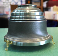 VINTAGE ANTIQUE  POWDER  MUSIC BOX RETRO DECOR Pretty Green Plays - Video