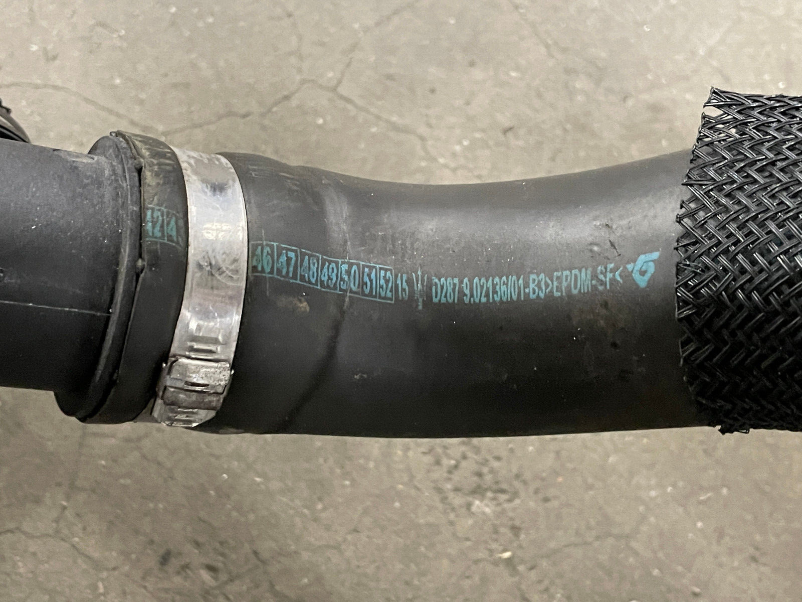 2014-2017 Maserati Ghibli S AC Coolant Oil Cooling Line Hose Pipe 3.0L 1504 OEM