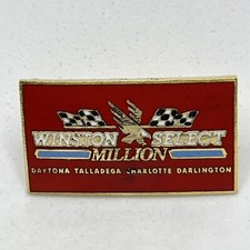 Winston Select Million NASCAR Racing Championship Race Car Enamel Lapel Hat Pin