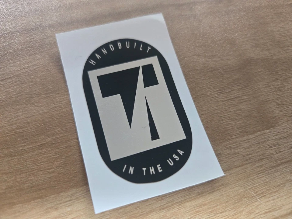 STICKER DECAL to replace old style TREK Bicycle Head Badge (READ DESCRIPTION)