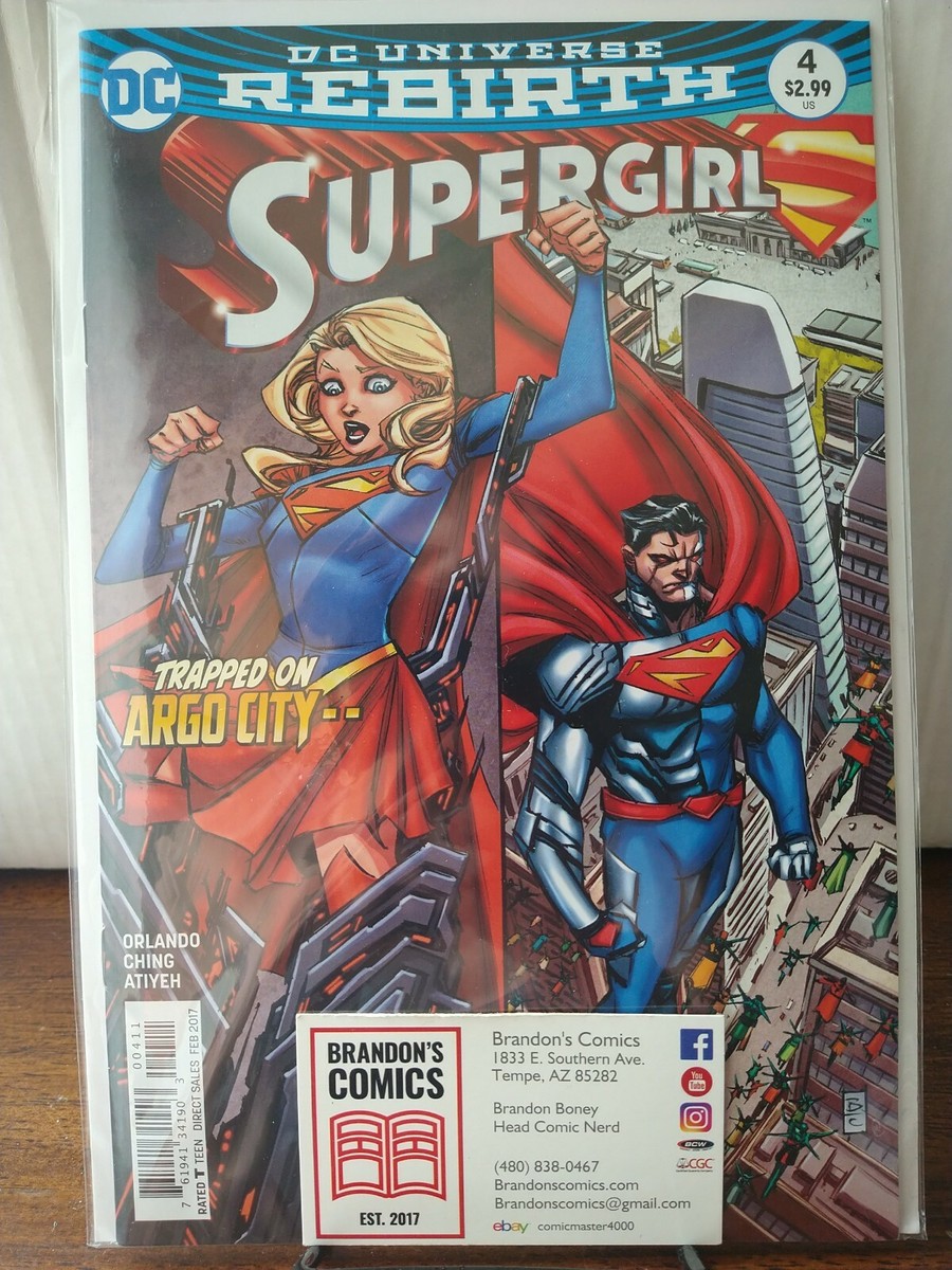 Supergirl #4 Rebirth DC Comics | eBay