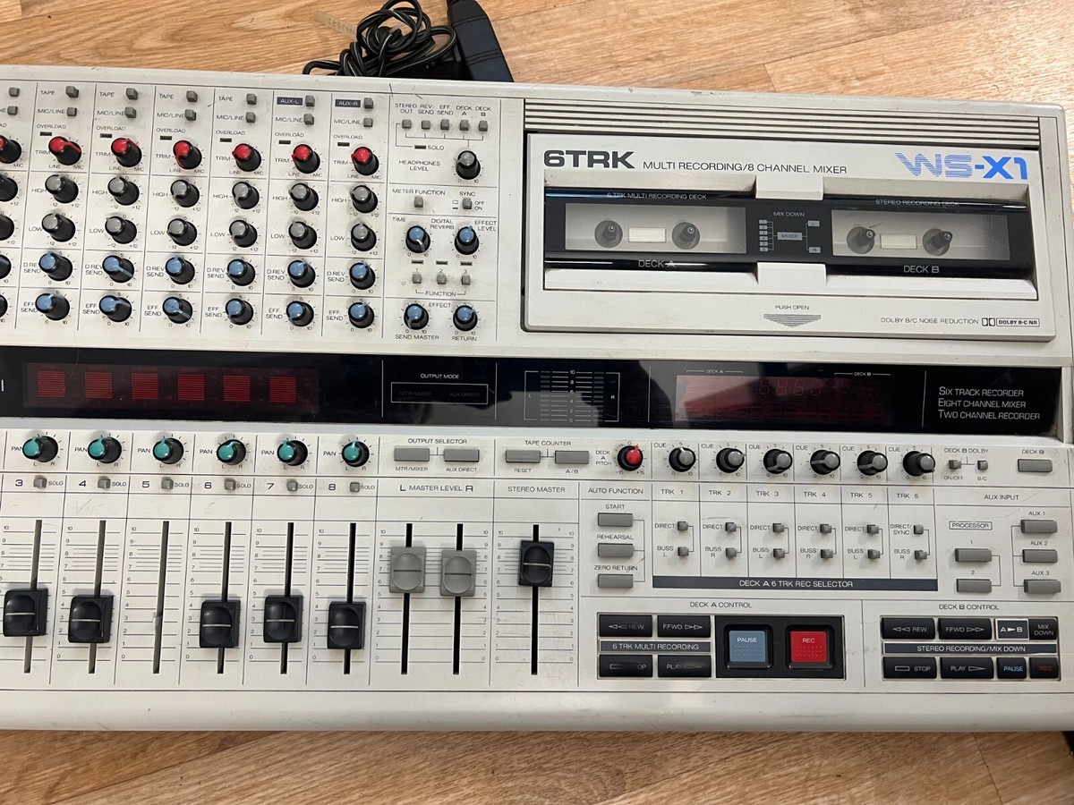Sansui WS-X1 6-track unique tape recorder mixer with double