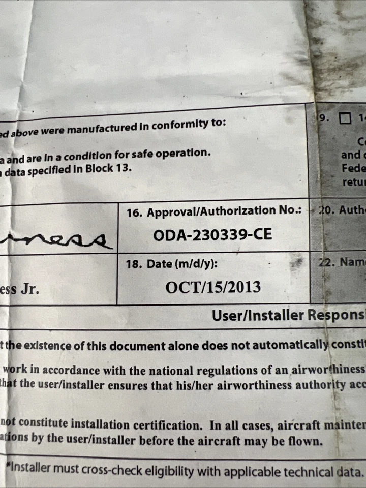 Michelin Aircraft Tire 8.50-10 Ply 8 NEW with 8130 - Image 4 of 4