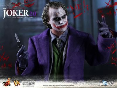 HOT TOYS DX11 JOKER 2.0 HEATH LEDGER THE DARK KNIGHT 1/6 SCALE