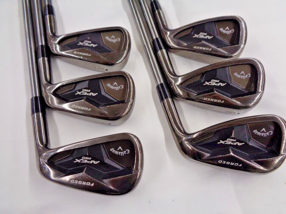 Callaway APEX 2019 SMOKE Iron Set 5I - 9I PW 6 Clubs MODUS 3 Callaway APEX 2019 SMOKE Iron Set 5I - 9I PW 6 Clubs MODUS 3