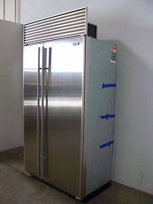 1535 Pegfair Collection On Ebay Sub Zero 642 42 Stainless Steel Side By Refrigerator Freezer W Ice Maker