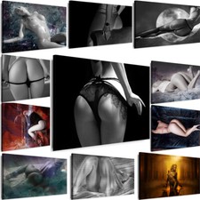 BILDER EROTIK FRAU LEINWAND WANDBILDER ABSTRAKT SEXY AKT KUNSTDRUCKE Dekor