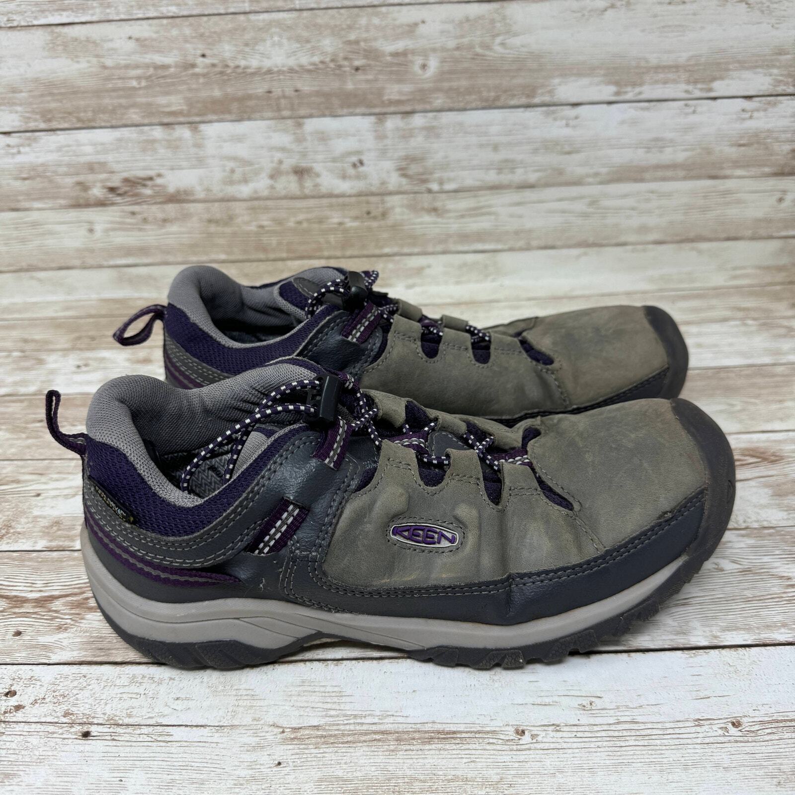 KKEEN Targhee 1026295 grigio basso WP impermeabile outdoor escursionismo giovani taglia 4