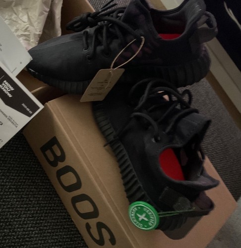adidas yeezy boost 350 v2 nere nuove ORIGINALI | eBay