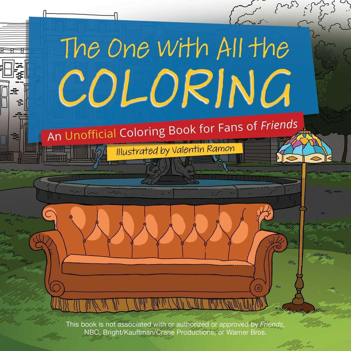 Thumbnail - The One With All The Coloring | An Unofficial Coloring Book For Fans