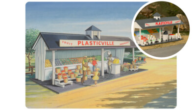 Bachmann 45632 O Scale 75th Anniversary Plasticville Roadside Stand