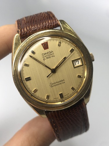 ELECTRONIC 1970 GOLD CAPPED OMEGA 