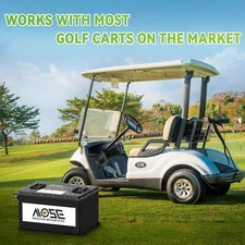 36V 48V LiFePO4 105Ah Golf Cart Lithium Battery BMS RV 10 Years Warranty+Monitor