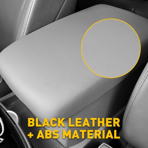 Center Console Cover Lid Armrest with Base For Toyota Highlander 2008-2013 Gray - Picture 9 of 12
