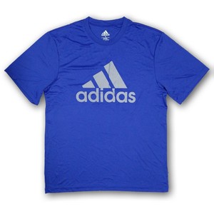 Adidas Performance Para Hombre secar rápido Azul Oscuro Manga Corta  Camiseta Nuevo Sin Etiquetas | eBay