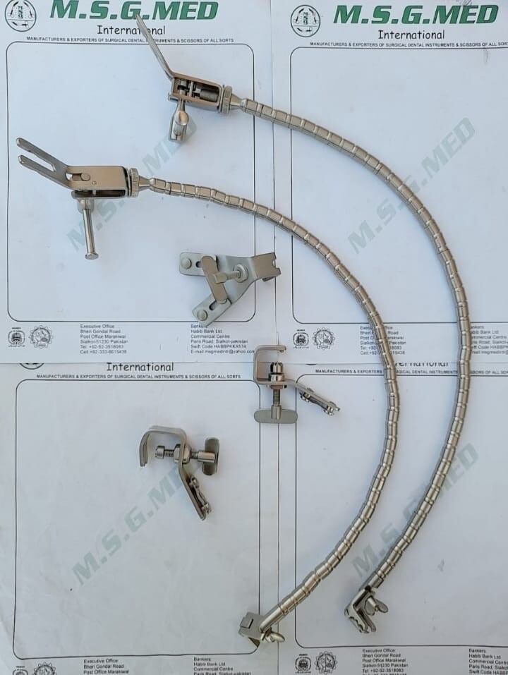 Professional Neuro Spine Yasargil Leyla Retractors System Brain