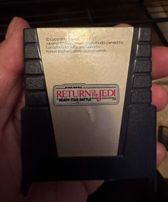 Atari 2600 Star Wars Return of the Jedi ROTJ Video Game Cartridge Vintage