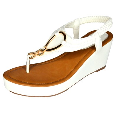 slingback low wedge sandals