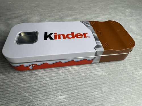 KINDER CHOCOLATE metal tin PENCIL CASE - Picture 5 of 20