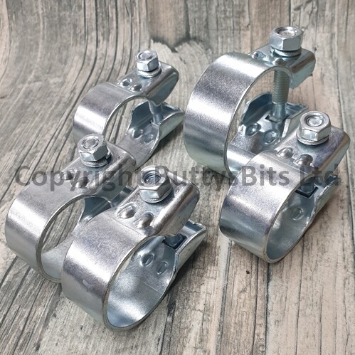 Porsche 912 Heavy Duty Auspuffschellen Set (reicht für 1 Lagerauspuff) - Bild 5 von 8