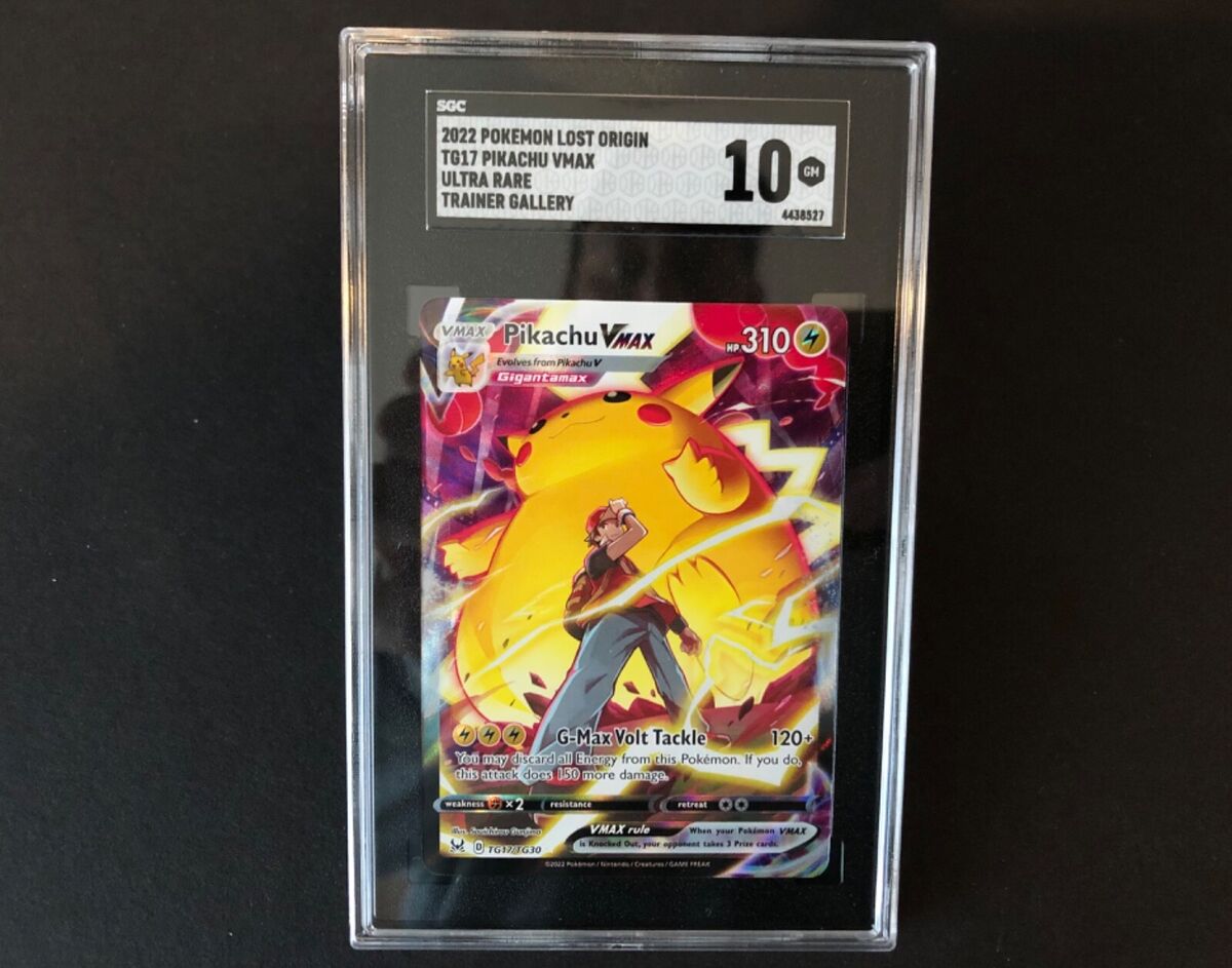 Pikachu VMAX Full Art 2022 Pokémon rare holo TG17/TG30