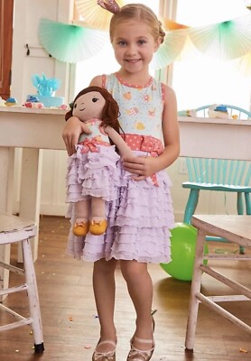 matilda jane birthday dress Cherry Glory Panel Dress 3T Pre-Order