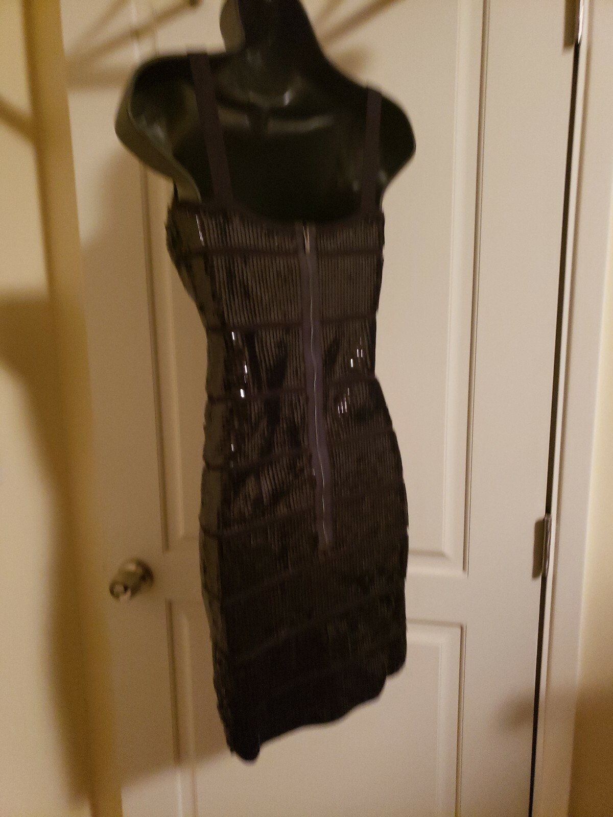 BCBG Collection, Black Sequence Accent Cocktail D… - image 5