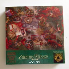 Springbok Christmas Keepsakes Puzzle Plus Series With Brass Ornament 500 Pc New