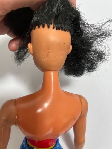 Muñeca Lynda Carter Mego Wonder Woman 12" vintage 1976 para piezas DC Comics - Imagen 6 de 7