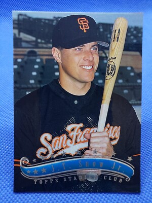 1997 Topps Stadium Club J.T. SNOW JR MEMBERS ONLY card SAN