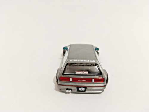 Mini GT Kaido House CHASE Honda Civic EF kaido Works V1 KHMG126 - Picture 5 of 11