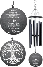 Wind Chime Memorial Wind Chimes, 40" Inch Sympathy Wind Chimes Gift Any Occasion