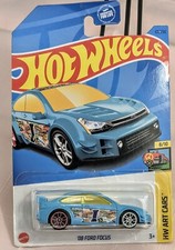 2023 Hot Wheels 1/64, 08 Ford Focus #83, HW ART CARS 8/10 CASE D , HKH51, NIP