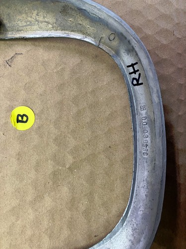 NOS Mopar '39 Plymouth RH headlight trim 694060 - Picture 5 of 5