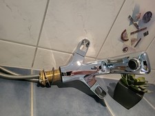 Axor Urquiola 2-Griff Waschtischarmatur 120 mit Zugstangen-Ablaufgarnitur -...