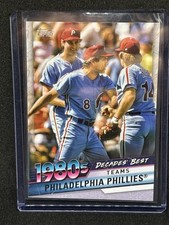 2020 Topps Decades Best 1980s Phillies with Pete Rose