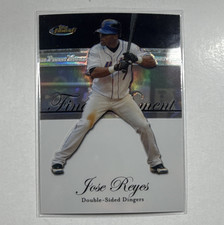 Topps Finest 2007 Rookie Finest Moments Jose Reyes Mets #RFM-JR Black SN 41/99!!