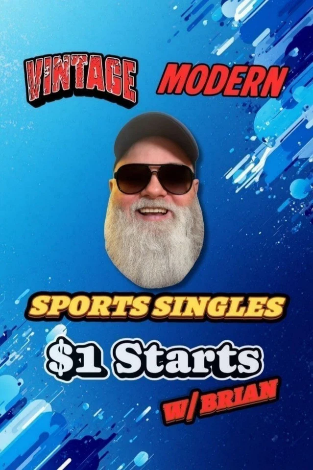 🔥 $1 Sports Card Show – EVERYTHING STARTS AT $1 – No Reserves!