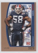 2009 Topps Unique Bronze Select 59/99 Aaron Maybin #156 0b5