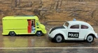Vintage Husky Models VW Police Car & Commer Van Diecast Lot GB