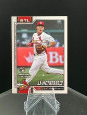 2026 Topps Update Series US245 JJ Wetherholt - St. Louis Cardinals Rookie