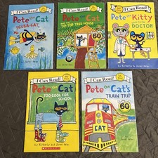 Pete the Cat I Can Read Lot of 5 Early Reader Books My First Reading