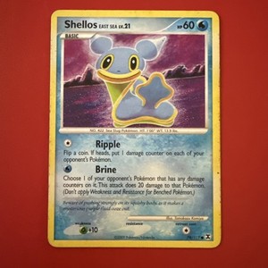 Shellos East Sea 79/111 Rising Rivals Regular Non Holo Common Pokemon English D1