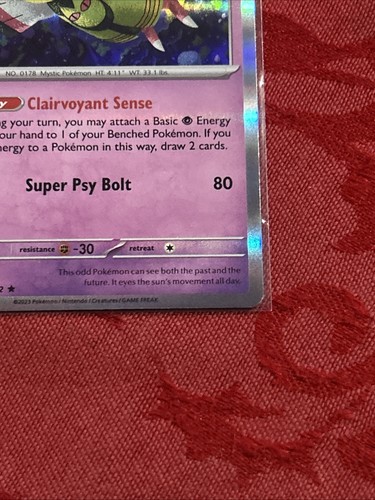 Holo Pokemon - Xatu - 072/182 Sv04: Paradox Rift Holo - Picture 5 of 7