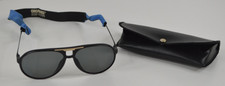 Vintage Carrera 5595 90 Sunglasses w/ Croakies Strap  Case 65-14-130