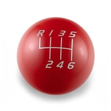 Weighted 500g Shift Knob - Compatible with Manual 1999-2024 VW MK4, Gloss Red